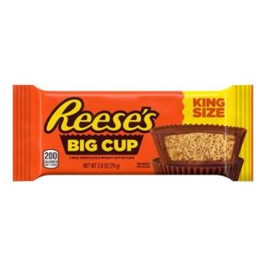 Reese's  Peanut Butter Cup Big Cup - King Size (Single/2.80 OZ Plastic Bag)