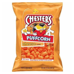 Chester's Puffed Corn Snacks Cheese Flavored 4 (1/4 Oz)