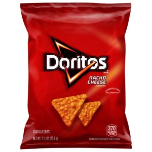 Doritos Tortilla Chips Nacho Cheese Flavored 2 (1/2 Oz)
