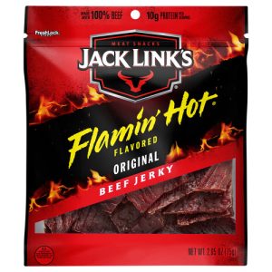 Jack Link's Beef Jerky Flamin' Hot Flavored (2.65 Oz)