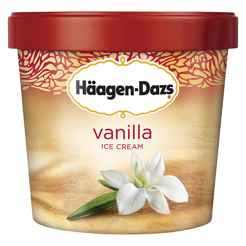 Haagen-Dazs Vanilla Ice Cream (Single/14 oz)