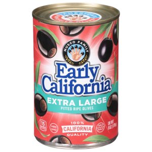 Early California Pitted Ripe Olives Extra Large (6 oz)