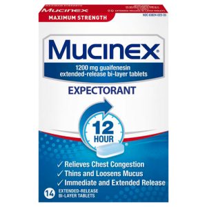 MUCINEX® SE - Max Strength Extended Release Bi-Layer Tablets . (24/14 ct)