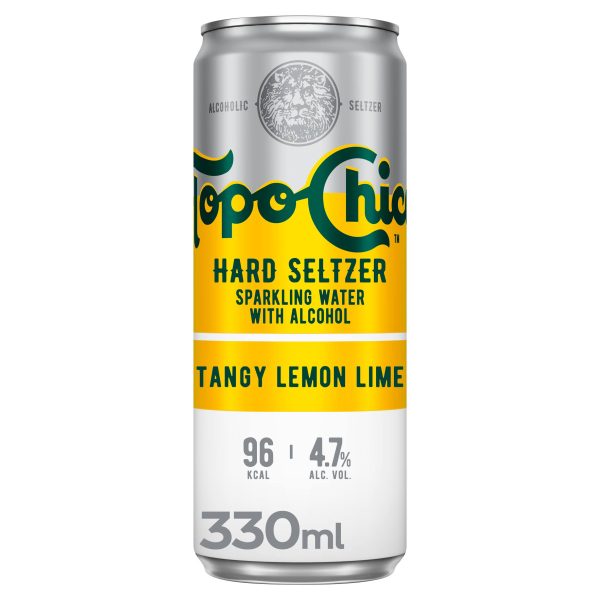 Topo Chico Hard Seltzer Tangy Lemon Lime (Single/24oz)