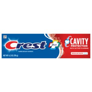 Crest Cavity Protection Toothpaste Regular Paste, (4.2 oz)