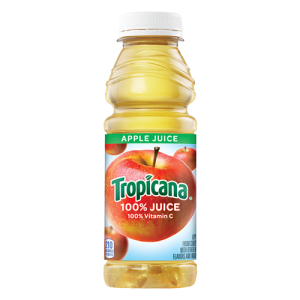 Juice Tropicana Apple (Single/16 oz Bottle)