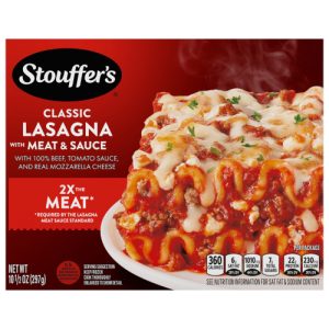 Stouffer's Lasagna with Meat & Sauce Frozen Meal . (10.5 oz)