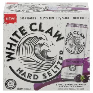 White Claw Hard Seltzer Blackberry Hard Seltzer 6 - Cans (12 fl oz)