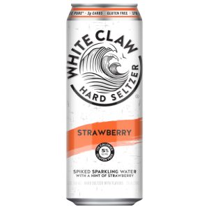 White Claw Hard Seltzer Strawberry Can (19.2 fl oz)