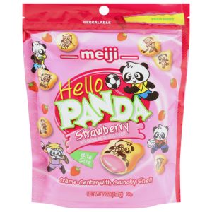 Hello Panda Strawberry Creme Center with Crunchy Shell Bite Size (7 oz)