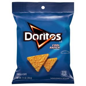 Doritos Tortilla Chips Cool Ranch Flavored 2 (1/2 Oz)