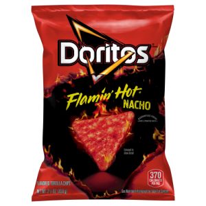 Doritos Tortilla Chips Flamin' Hot Nacho Flavored 2 (1/2 Oz)