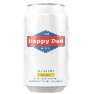 Happy Dad Hard Seltzer Banana (12 Pack/12 oz Can)