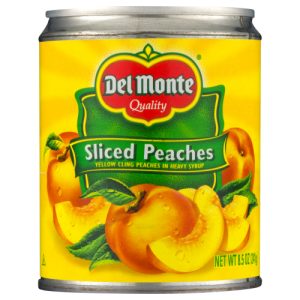 Del Monte Sliced Peaches (8.5 oz)