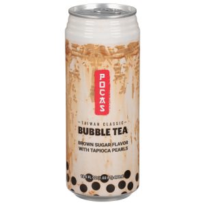 Pocas Taiwan Classic Brown Sugar Flavor Bubble Tea (16.5 fl oz)