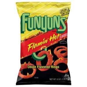 Funyuns Onion Flavored Rings Flamin' Hot Flavored (6 Oz)