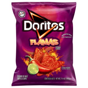 Doritos Tortilla Chips Flamas Flavored 2 (1/2 Oz)