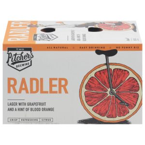 Two Pitchers Brewing Company Radler Lager Beer 6 - Cans (12 fl oz)