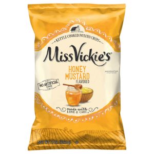 Miss Vickie's Kettle Cooked Potato Chips Honey Mustard Flavored (8 Oz)