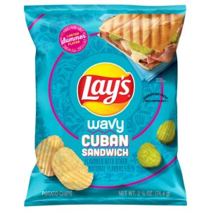 Lay's Wavy Potato Chips Cuban Sandwich 2 (5/8 Oz)