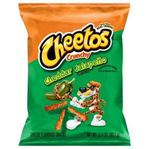 Cheetos Crunchy Cheese Flavored Snacks Cheddar Jalapeno Flavored 3 (1/4 Oz)
