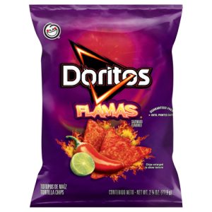 Doritos Tortilla Chips Flamas Flavored 2 (3/4 Oz)