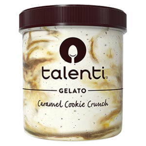 Talenti Gelato Caramel Cookie Crunch (Single/1 Pint)