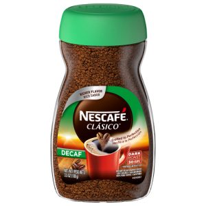 Nescafe Clasico Decaffeinated Dark Roast Instant Coffee (3.5 oz)