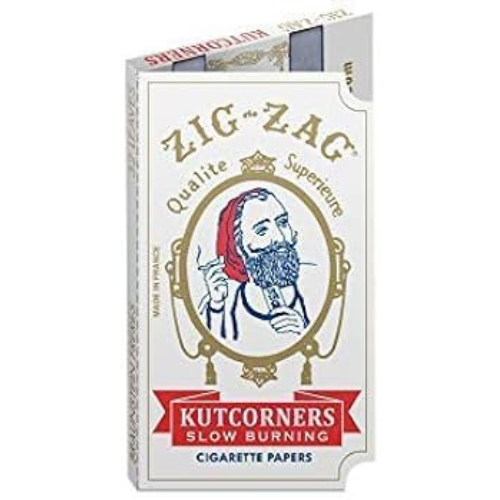 Zig Zag Kutcorners Slow Burning Cigarette Papers (1 Booklet/32 leaves)