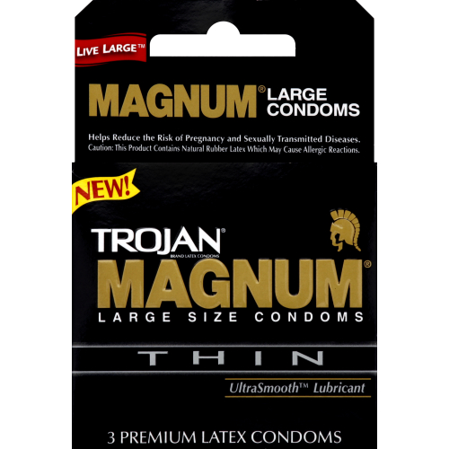 Trojan Premium Latex Condoms (3 ea)