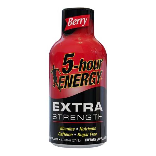 5-hour Energy Dietary Supplement Extra Strength - Berry (Single/1.93 FL OZ Plastic Bottle)