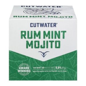 Cutwater Rum Mint Mojito - 4-Pack (Single/48.00 FL OZ Box)