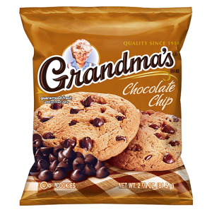 Grandma's Chocolate Chip Cookies (2 Pack/2.5 oz)
