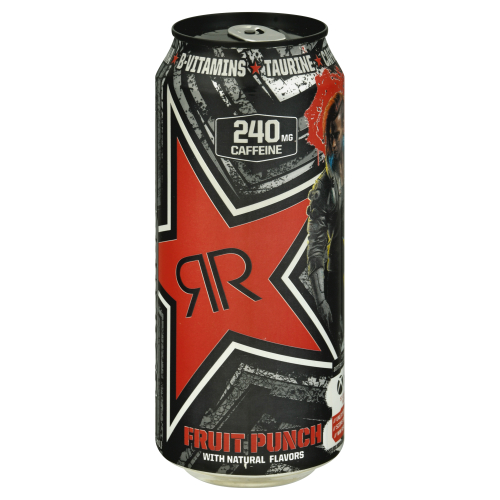 Rockstar Fruit Punch Energy Drink (16 oz)