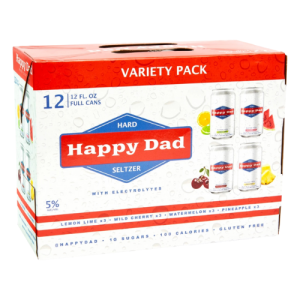 Happy Dad Seltzer (12 Pack/12oz Cans)