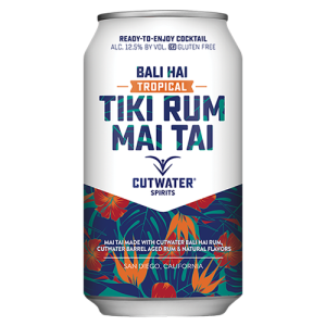 Cutwater Tiki Rum Mai Tai (4 Pack/12 oz Cans)