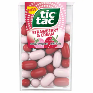 Tic Tac Strawberry & Cream (Single/1.00 OZ)