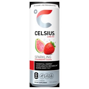 Celsius Energy Drink Sparkling Strawberry Guava (12 Fl Oz)