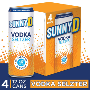 SunnyD Vodka Seltzer (4pk/12oz)