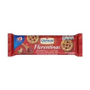 Gamesa Classicas Florentinas Cookies Strawberry (Single/2.78 OZ Foil Wrapper)