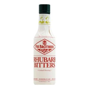 Fee Brothers Rhubarb Bitters (Single/5.00 FL OZ Glass Bottle)