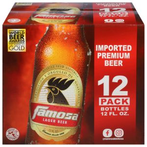 Famosa Lager Beer 12 - Bottles (12 Pack/12 fl oz)