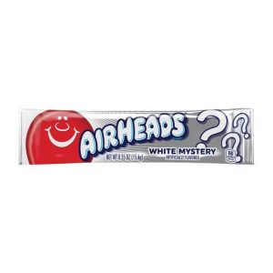AirHeads Artificially Flavored Candy White Mystery (Single/0.55 OZ Foil Wrapper)