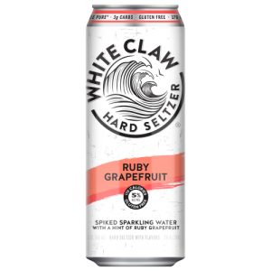 White Claw Hard Seltzer Ruby Grapefruit Can (19.2 fl oz)