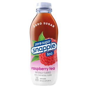 Snapple Zero Sugar Raspberry Tea Recycled Plastic Bottle (20 Fl Oz)