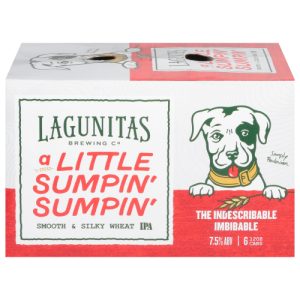 Lagunitas Brewing Co Smooth & Silky Wheat IPA A Little Sumpin' Sumpin' Beer 6 - Cans (12 oz)