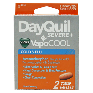 Vicks DayQuil Severe Cold & Flu Relief LiquiCaps (2 Count/325 mg)