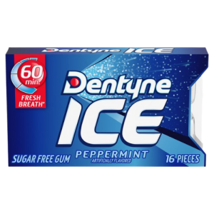 Dentyne Ice Peppermint (Single/16 Pieces)