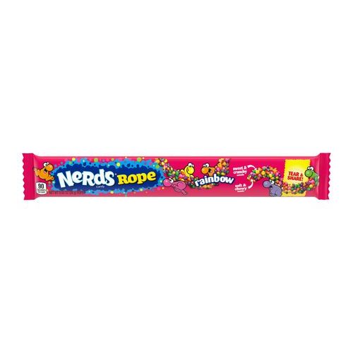 Nerds Rope Candy Rainbow (Single/0.92 OZ Plastic Bag)