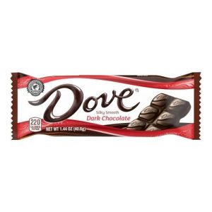 Dove Dark Chocolate  (Single/1.44 OZ Plastic Wrapper)